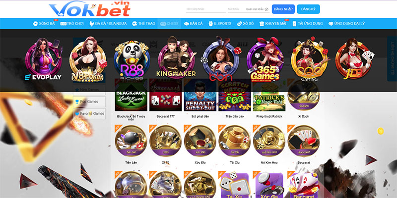 Sự thu hút của các game bài VOKBET đã khiến nhiều bet thủ mê mẩn